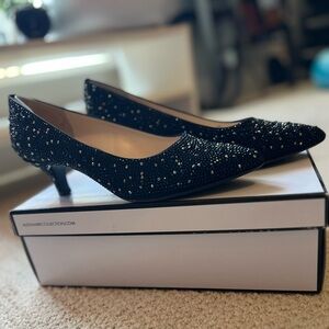 Alex Marie - ZhoeyThree - Black Sequin - Size 7 1/2 M